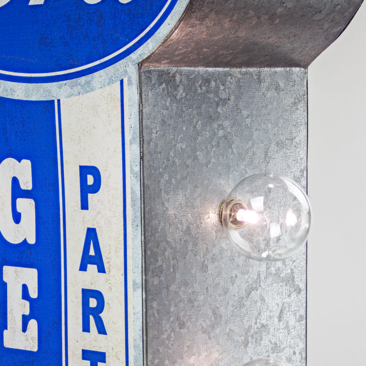 Officially Licensed Vintage Ford Parts & Services LED Marquee Sign
