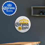 Corona Light Dome Metal Sign (15")