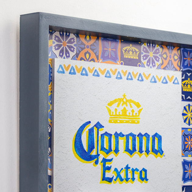 Corona Extra Beer Framed Art Print (14.25