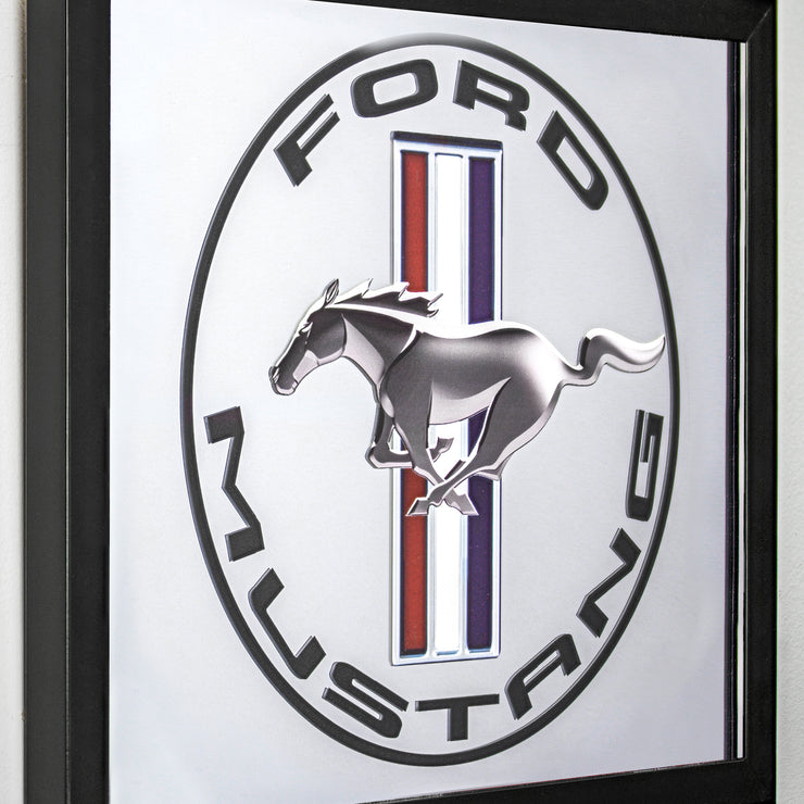 Ford Mustang Printed Accent Mirror (13.5" x 15.5")