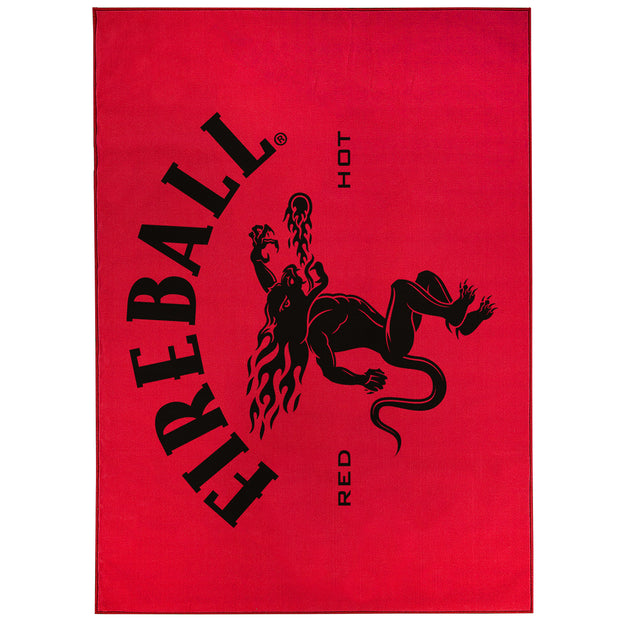 Fireball Whiskey Red Area Rug (5'x7')