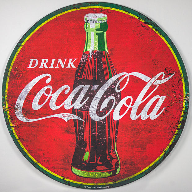 Drink Coca Cola Oversized Metal Sign