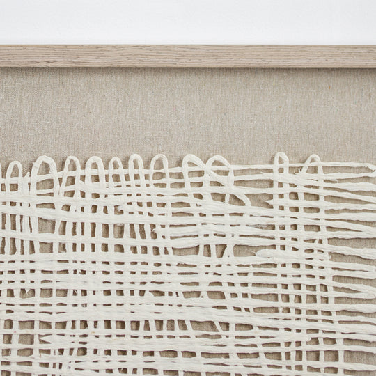 Handmade Rice Paper Wall Art (24" x 24")