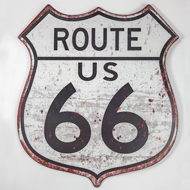Route 66 Oversized Metal Sign