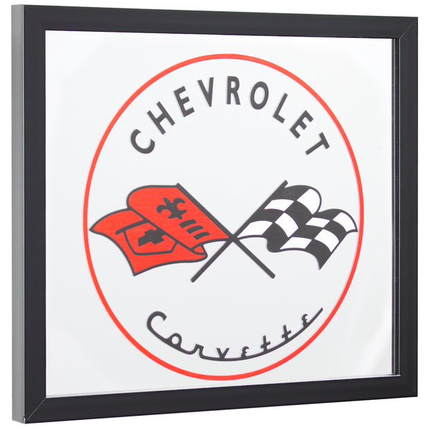 Chevrolet Corvette Printed Accent Mirror (13.5" x 15.5")
