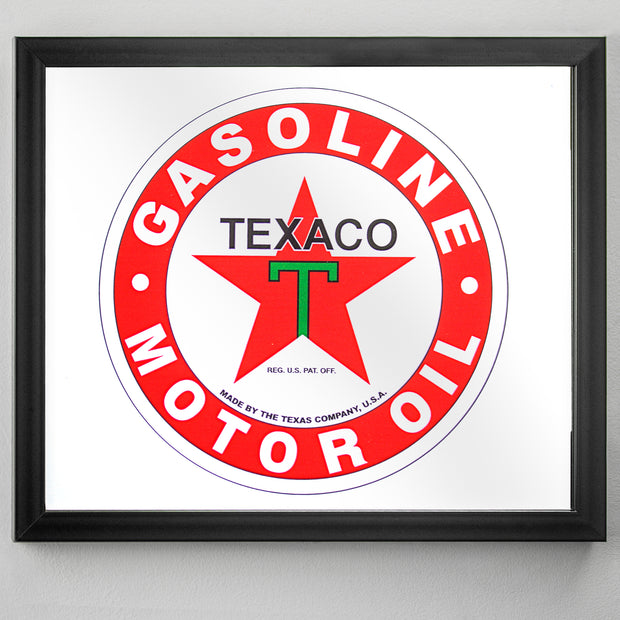 Texaco Gasoline Printed Accent Mirror (13.5" x 15.5")