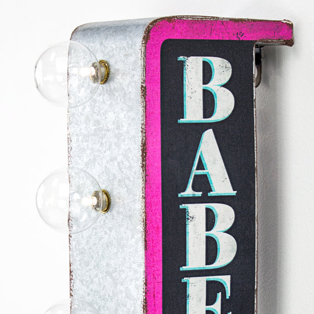 Babe Cave Vintage Mini LED Marquee Sign (12” x 5.25”)