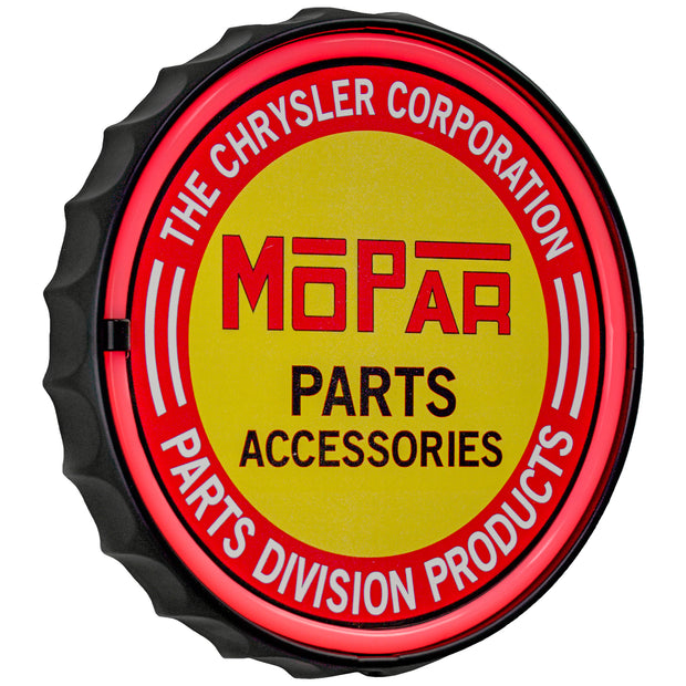 Mopar Chrysler Parts Accessories LED Neon Light Sign (12.5”)