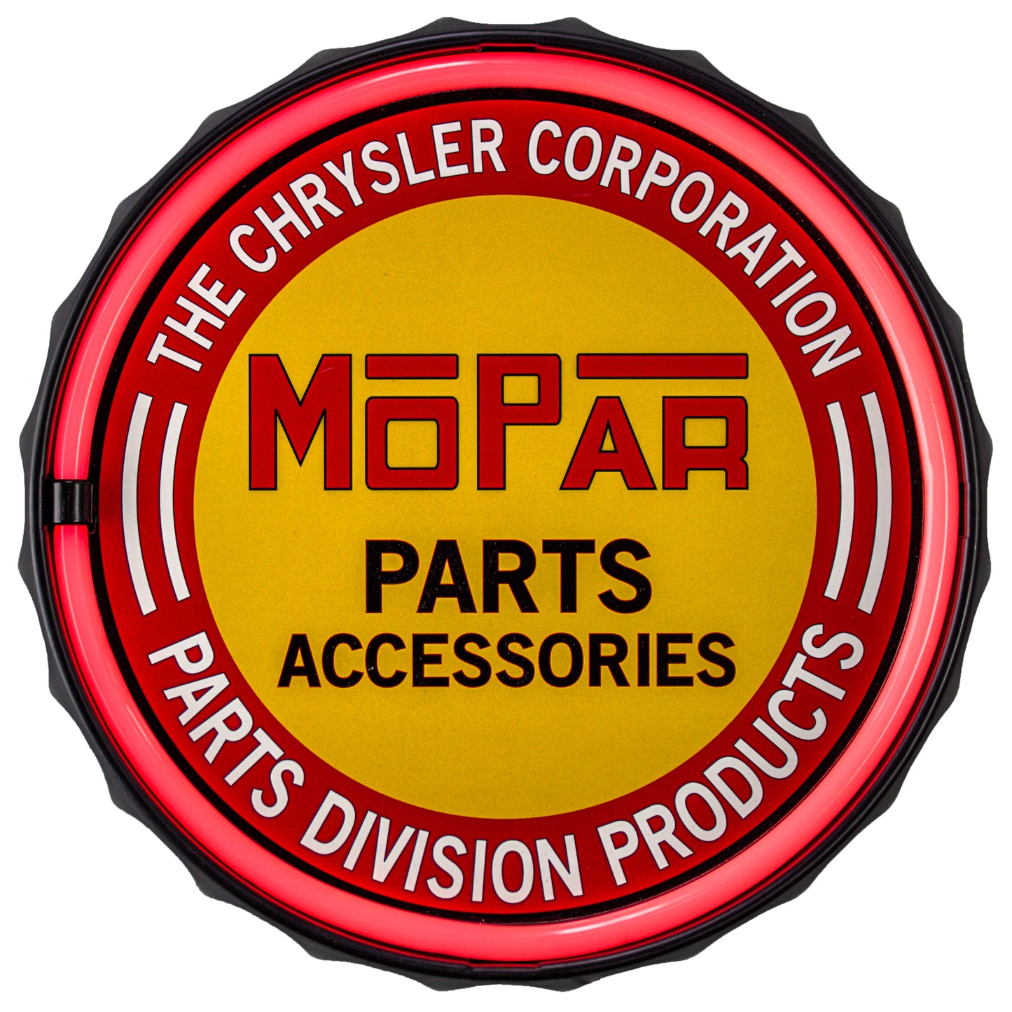Mopar Chrysler Parts Accessories LED Neon Light Sign (12.5”)
