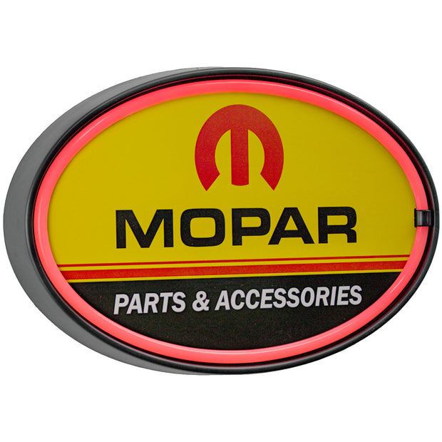 Mopar Chrysler Parts & Accessories LED Neon Light Sign (10.25” x 16.25”)