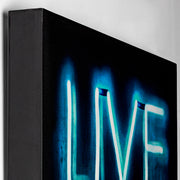 Live Free Neon Wall Art Decor (16" x 16")