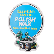 Turtle Wax Polish Wax Embossed Shaped Metal Sign - 18.5" x 14"