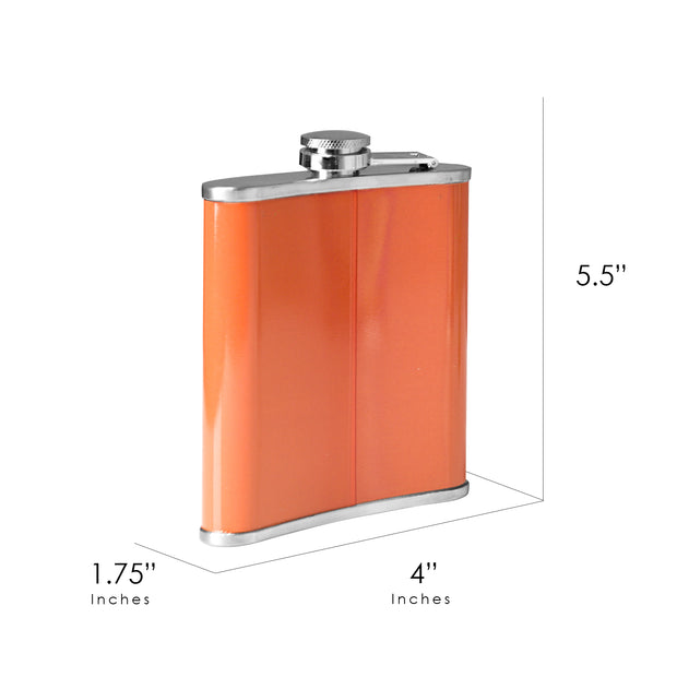 “People Keep Thinking that I Care…Weird” Stainless Steel 8 oz Liquor Flask