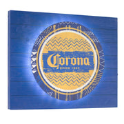 Corona Beer Metal Backlit LED Sign – 15" x 18"