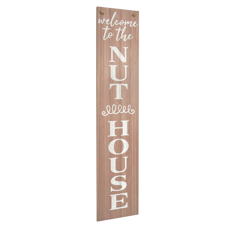 Happy Place | Nut House Double-Sided Hanging & Leaning Wall Sign