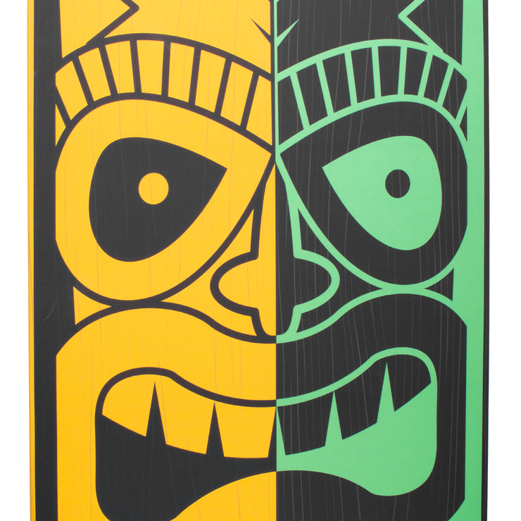 Tiki Mask Outdoor Canvas Art Print - 24x36