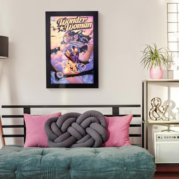 Licensed DC Comics Wonder Woman Framed Wall Art - 13x19