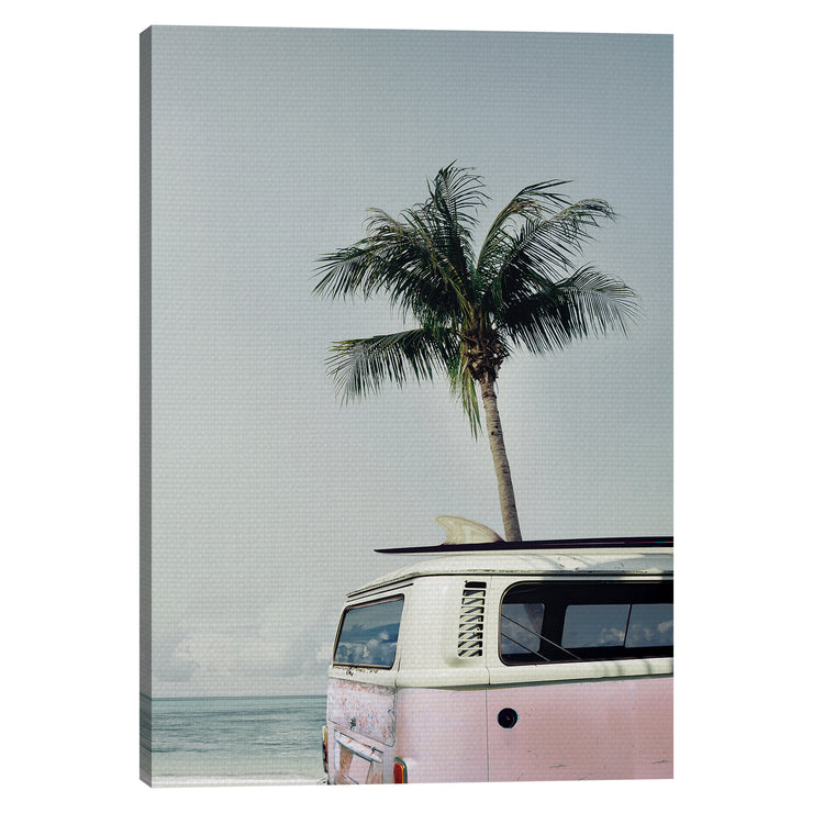 Vintage Coastal Outdoor Canvas Art Decor Print - 28x40