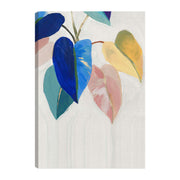 Modern Tropical Plants Outdoor Canvas Art Print - 28x40