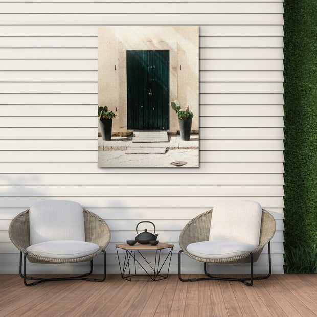 Desert Door Photo Outdoor Canvas Art Decor Print - 28x40