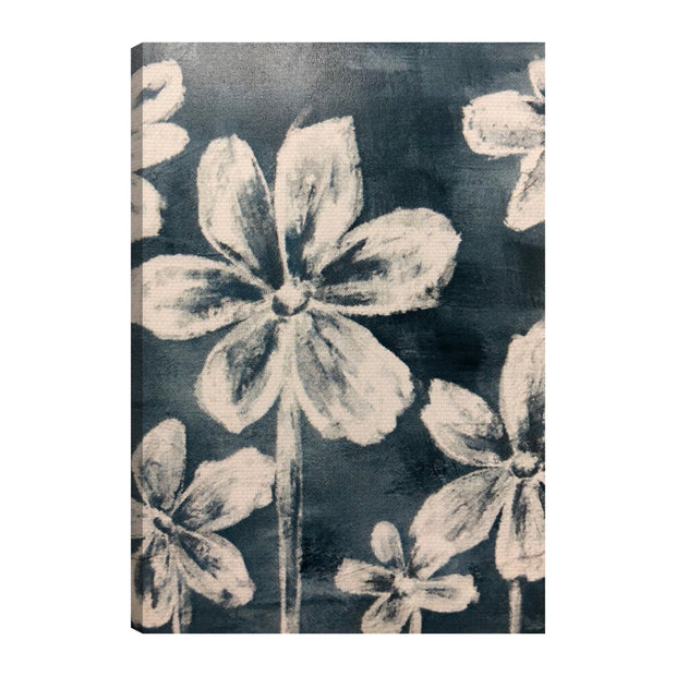 Abstract Floral Outdoor Canvas Art Decor Print - 28x40