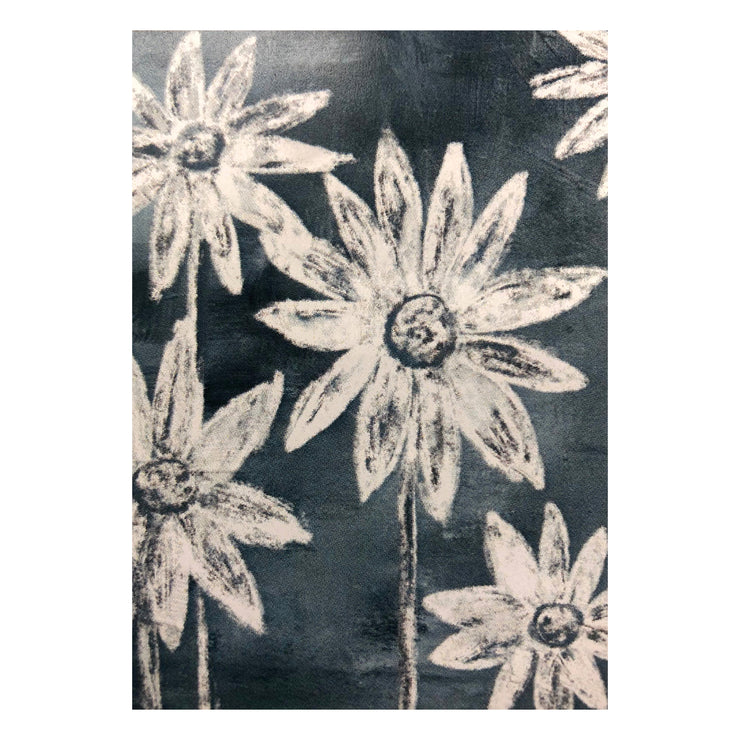 Rustic Floral Outdoor Canvas Art Decor Print - 28x40