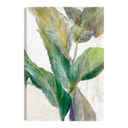 Tropical Banana Leaf Outdoor Canvas Art Print - 28x40