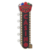 Get Lucky Casino Vintage LED Marquee Off the Wall Sign