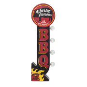 Famous BBQ Vintage LED Marquee Off the Wall Sign