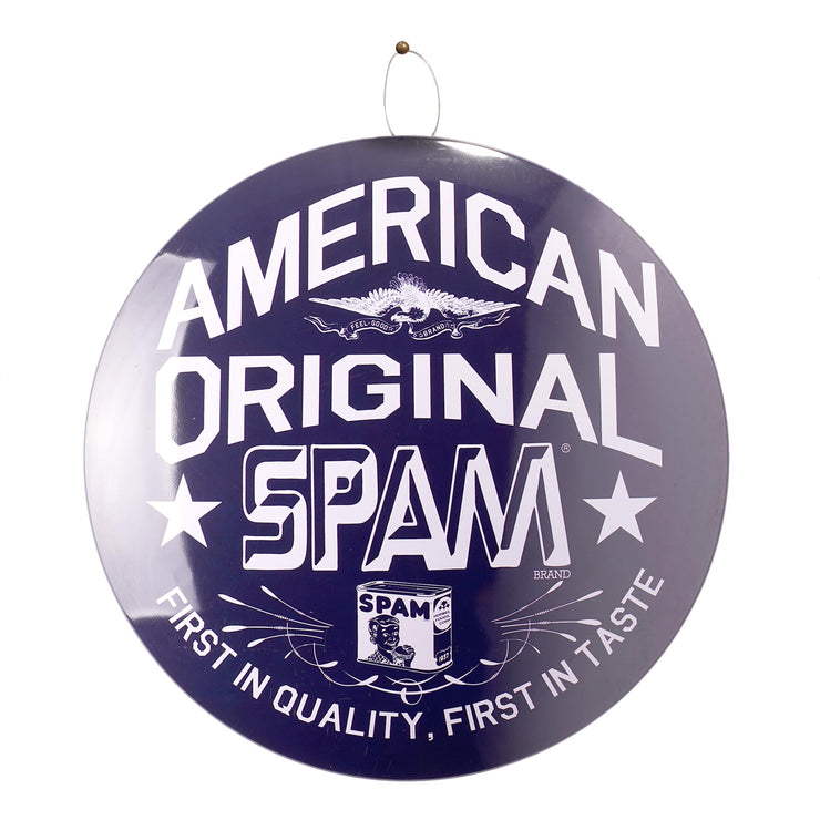 American Original Spam Dome Metal Sign - 15.5"