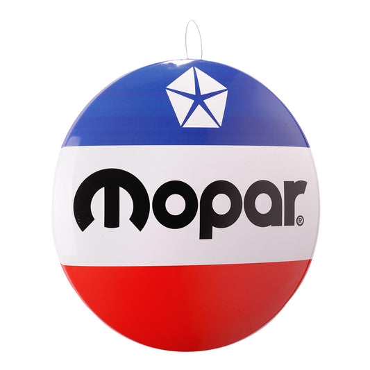 Mopar Dome Metal Sign - 15.5"