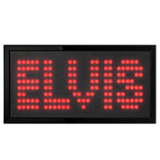 Licensed Elvis Framed Flashing LED Marquee Wall Sign (19"x10")