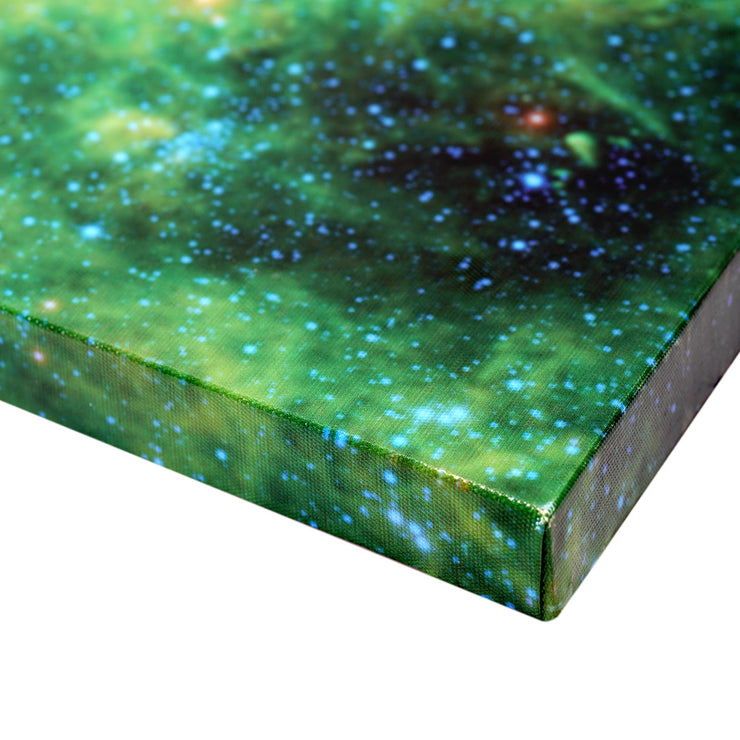 NASA Stellar Ending Glossy Lacquer Canvas Art Print Panel - 48" x 18"