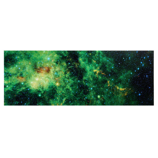 NASA Stellar Ending Glossy Lacquer Canvas Art Print Panel - 48" x 18"
