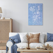 Wildflowers I Box Top Wood Wall Art Print - 12" x 18"