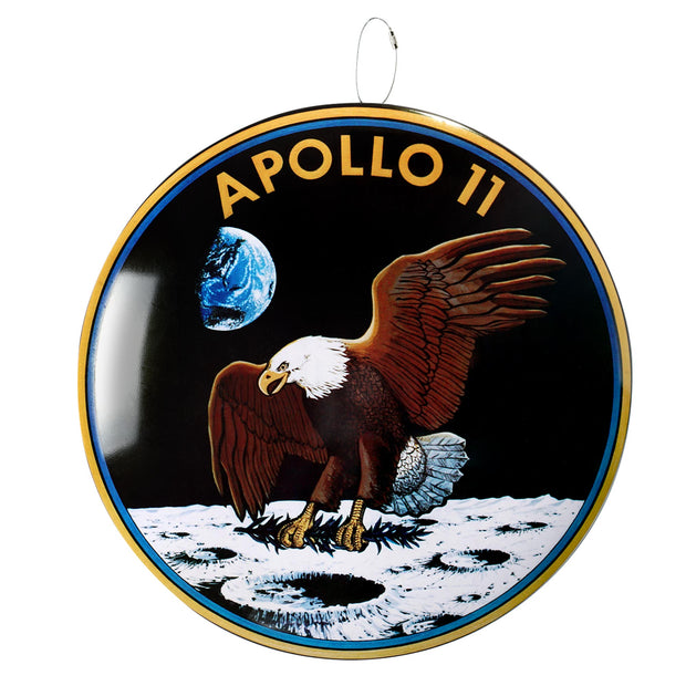 Apollo 11 Dome Metal Wall Sign  - 15.5" x 15.5"