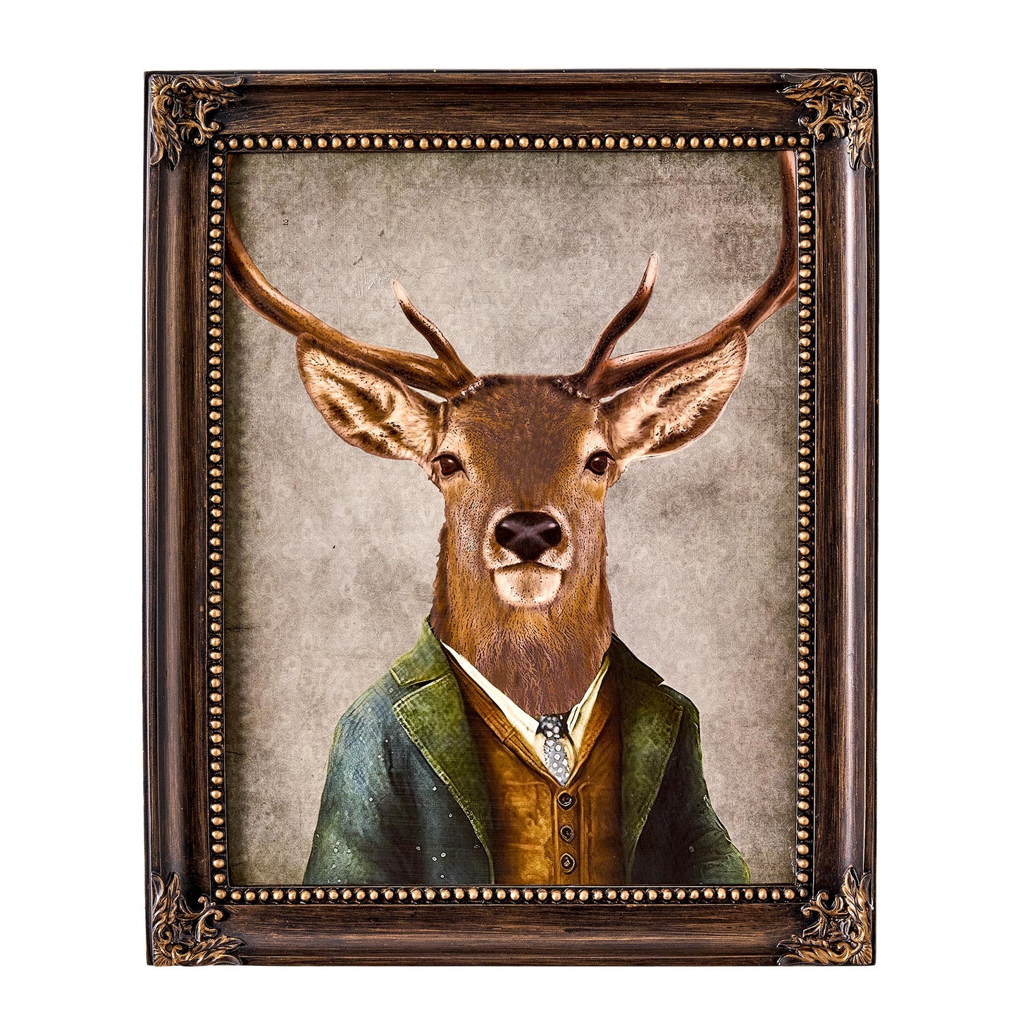 Deer John Ornate Framed Bar Wall Decor