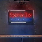 Sports Bar Framed LED Sign