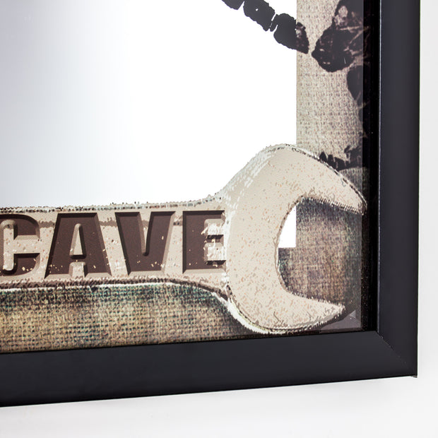 Man Cave Printed Mirror