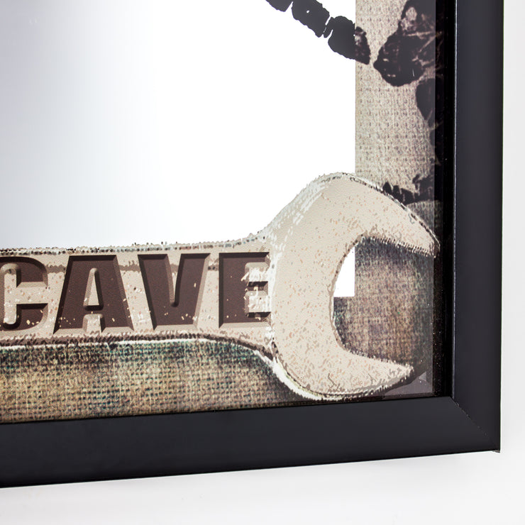 Man Cave Printed Mirror