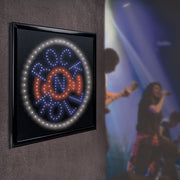 Rock n Roll Framed LED Sign